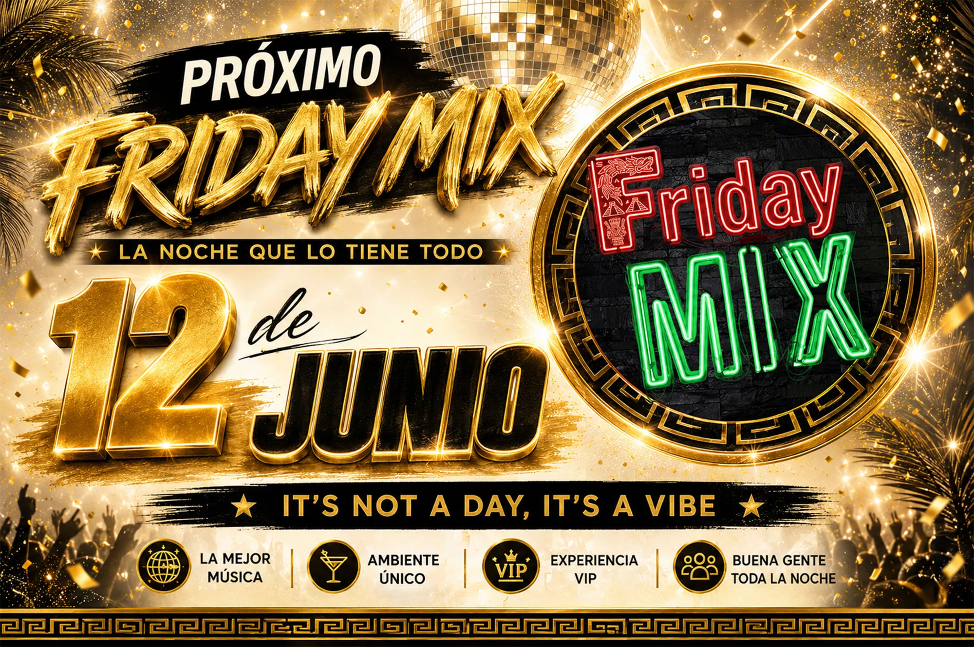 Friday Mix nightlife: la pista de Escapade 2001 un viernes por la noche