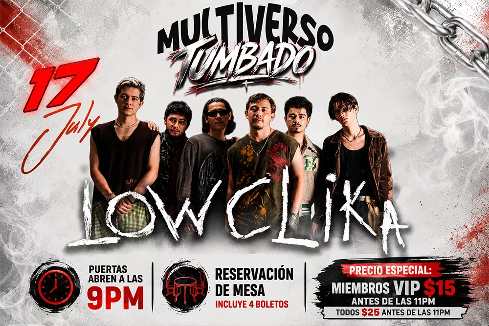 Low Clika en vivo en una edición de Multiverso en Houston