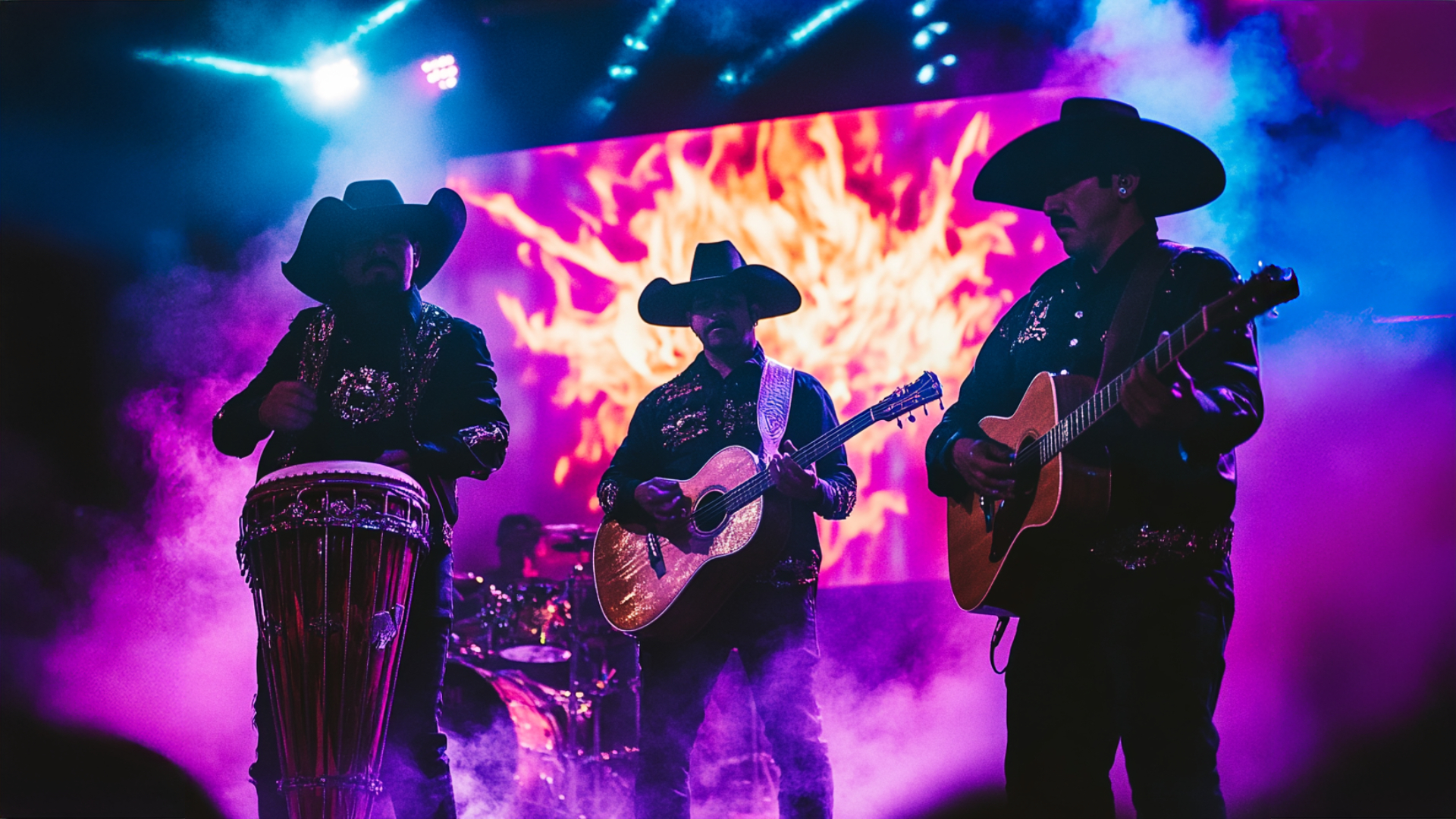 Talento local tocando música en vivo en Escapade Houston