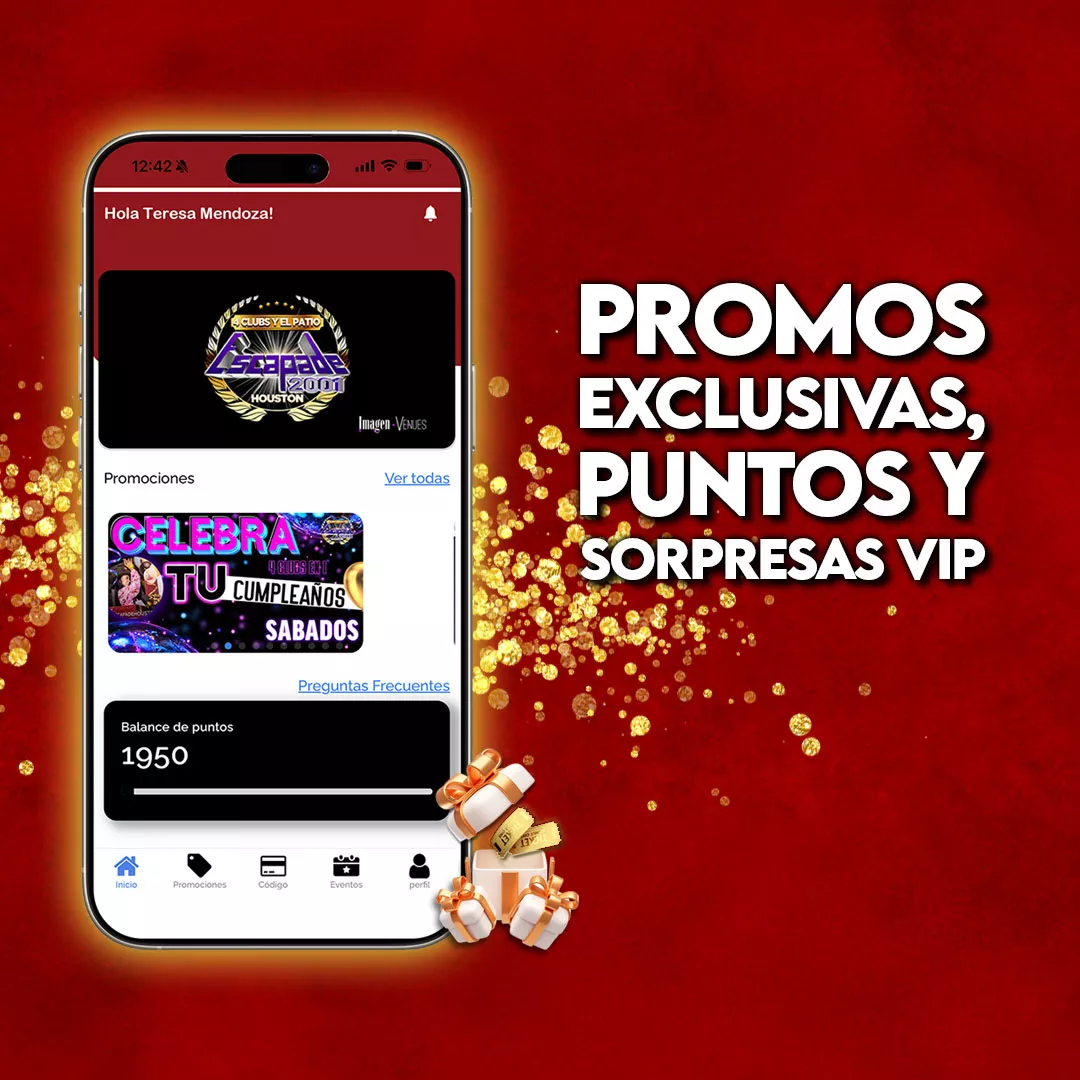 Escapade VIP: promos exclusivas, puntos y sorpresas solo para miembros